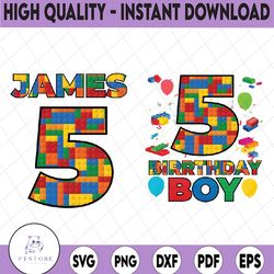 building block birthday boy girl png, custom birthday buiding png, building block themed , little builder kid png