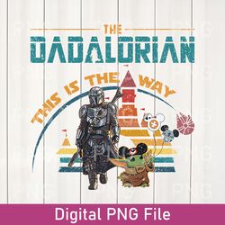 retro this is the way png, the mandalorian png, star wars baby yoda png, baby yoda mandalorian png, disney star wars