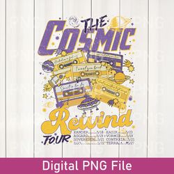 the cosmic rewind tour cassette png, star wars png, cosmic galaxy fashion, star wars lovers, guardians and galaxy png
