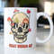 Vintage hippie vibes skull mug statingStay Weird AF with mushrooms - 1.jpg