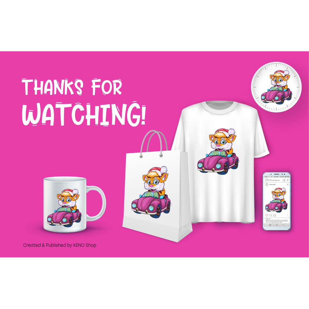 Cartoon Tiger on Car_preview_03_1.jpg