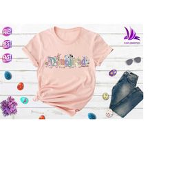 disney easter, mickey easter shirt, mickey and friends easter shirt, chillin with my peeps shirt, disneyland trip shirt,