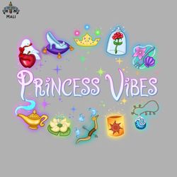 Princess Vibes Sublimation PNG Download