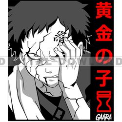naruto gaara svg, gaara manga svg, anime tshirt design bundle, manga design bundle, anime svg digital file 29