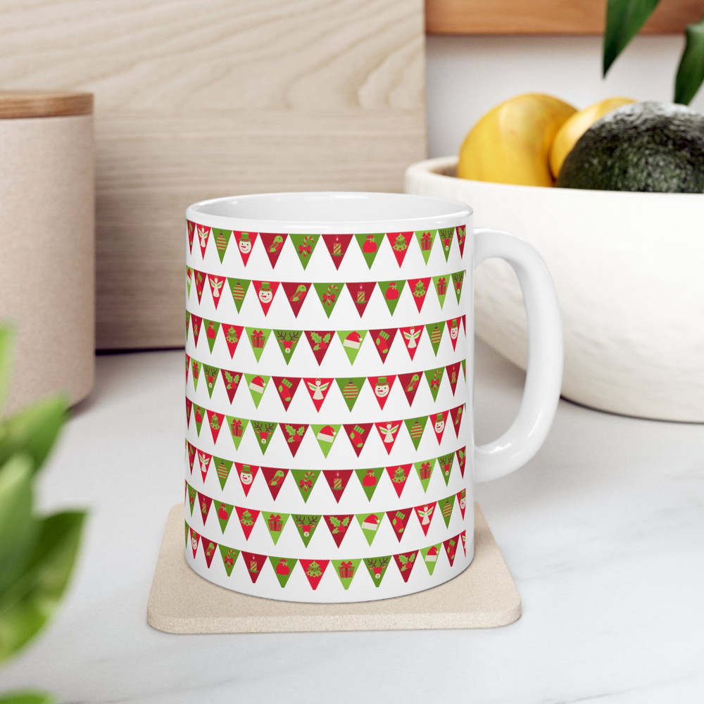 Christmas coffee mug, secret santa gift, colorful coffee mug perfect holiday gift for coffee lovers - 5.jpg