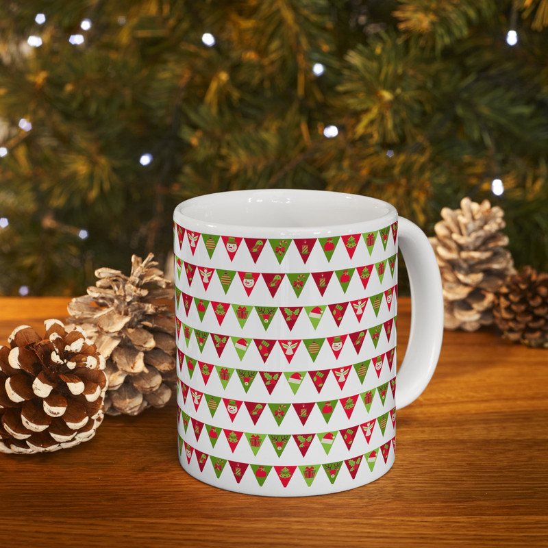 Christmas coffee mug, secret santa gift, colorful coffee mug perfect holiday gift for coffee lovers - 7.jpg