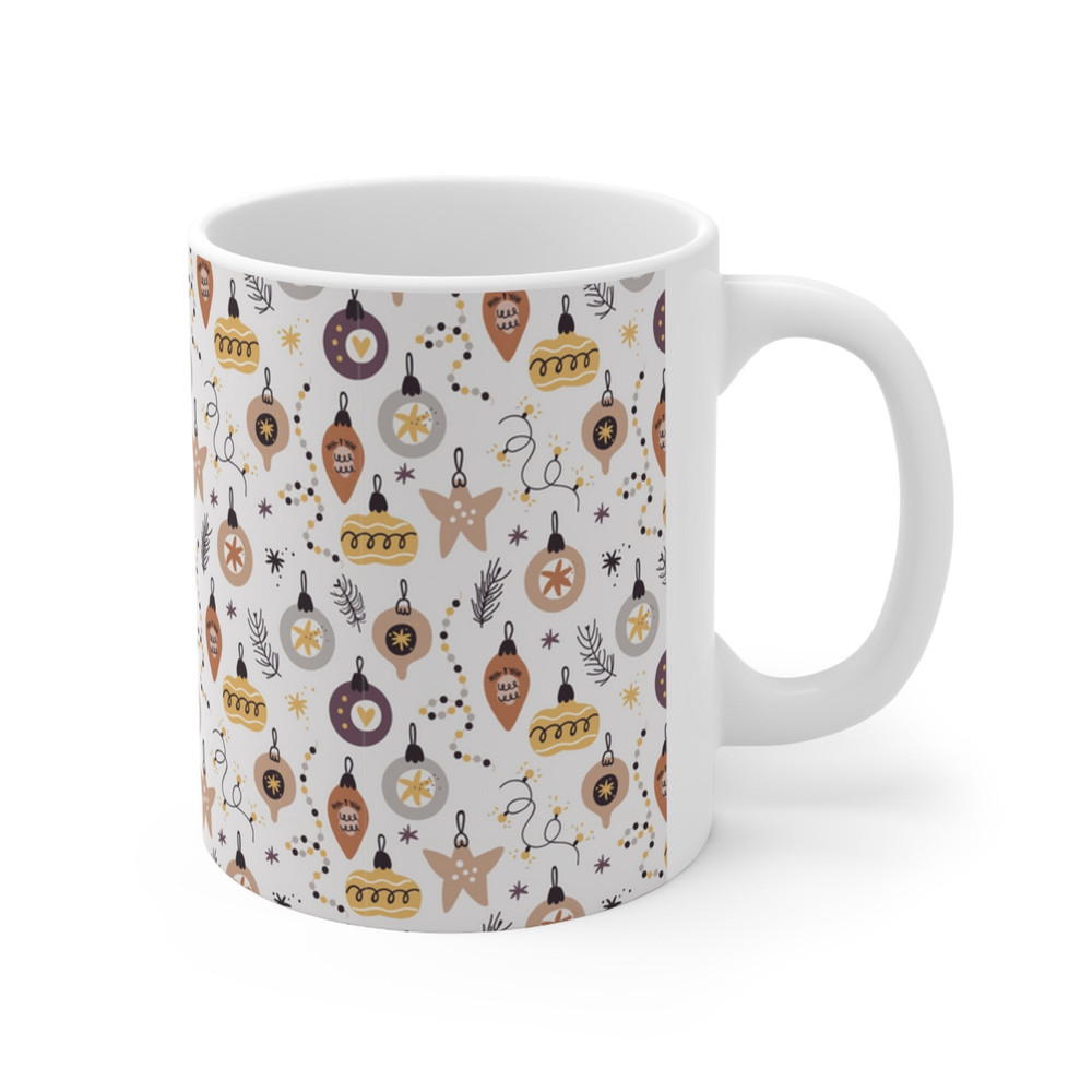 Christmas mug design 11 oz Holiday Christmas gift coffee mug, hot chocolate mug Christmas presents secret santa gift for holiday winter time - 8.jpg