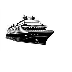 cruise ship 2 svg, cruise ship svg, cruise ship clipart, cruise ship files for cricut, cruise ship cut files for silhoue