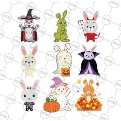 Cute Bunny Halloween Png, Ghost Bunny Png, Halloween Bunny Png, Happy Halloween Png, Digital Download