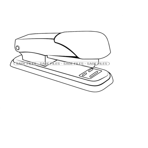Stapler Outline SVG, School Supplies Svg, Office Svg, Staple - Inspire ...