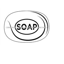 soap outline svg, soap svg, bar of soap svg, soap clipart, soap files for cricut, soap cut files for silhouette, png, dx