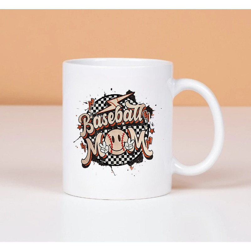 Baseball Mom Mug, Baseball Mug, Gift For Mother, Gift Birthday, Mug Coffee - 2.jpg