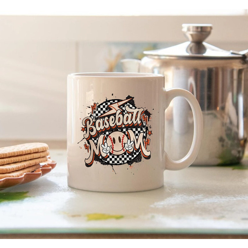 Baseball Mom Mug, Baseball Mug, Gift For Mother, Gift Birthday, Mug Coffee - 3.jpg
