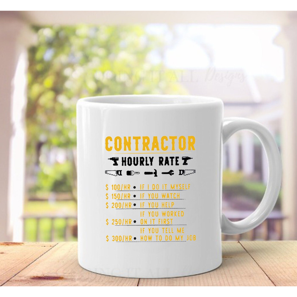 Contractor Labor Mug, Chart Labor Funny Gift Handyman - 3.jpg