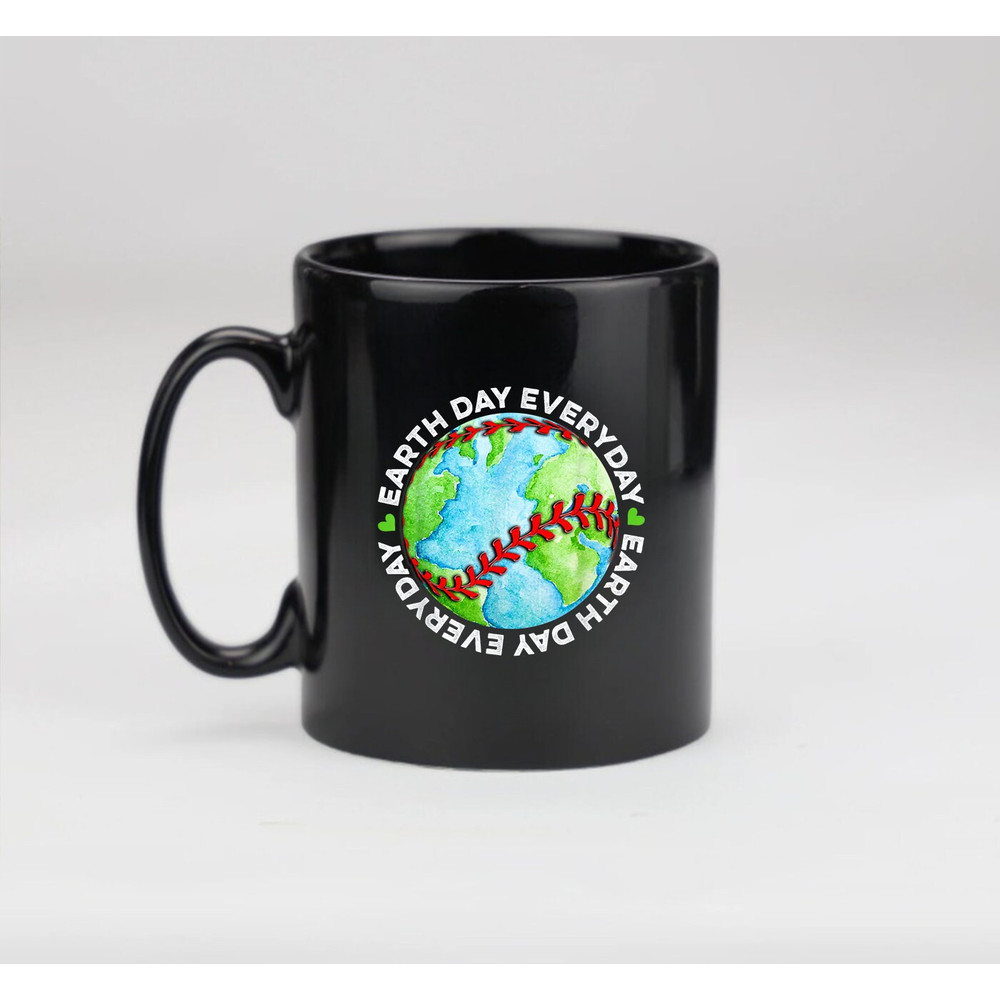 Earth Baseball Earth Day, Mug Sports, Player Men Girls - 2.jpg