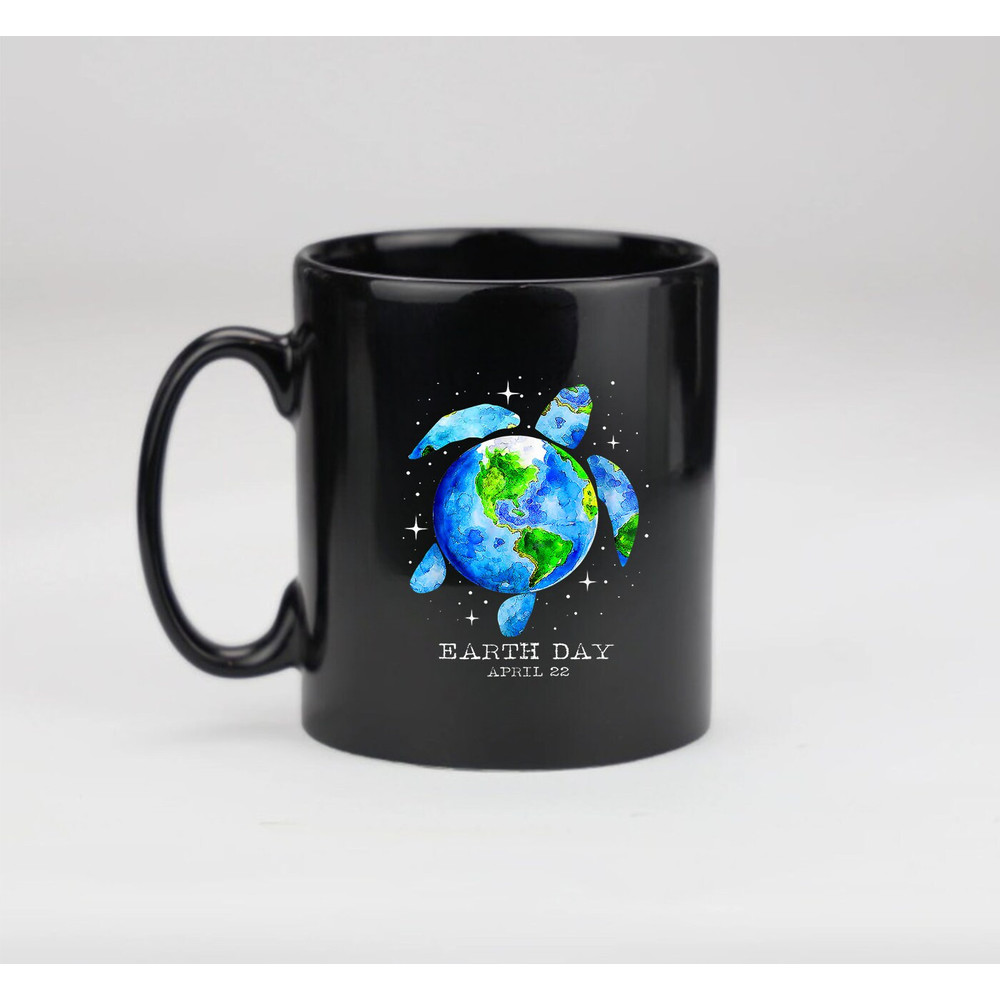 Earth Day 2023 Mug, Earth Day 2023 Restore Earth Sea Turtle, Anniversary Gift, Best Gift - 3.jpg