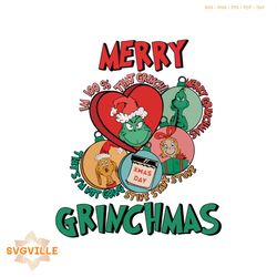 Merry Grinchmas Im 100 Percent That Grinch SVG Download