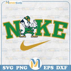 notre dame fighting irish nike svg, notre dame fighting irish svg, n c a a teams svg, n c a a svg, png, dxf, eps