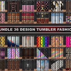 36 Design Tumbler  Wrap, Logo Fashion Tumbler Wrap, Trending Tumbler Wrap,Famous Tumbler Wrap 19