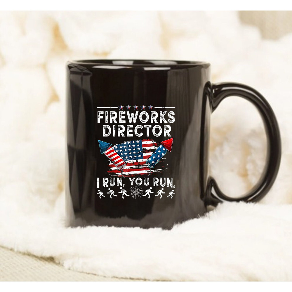 Fireworks Happy 4th Of July US Flag American 4th Of July Mug, Gift Mug - 1.jpg