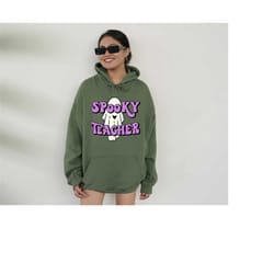 spooky teacher sweatshirt, teacher halloween shirts, spooky teacher halloween t-shirt, halloween gifts for teacher