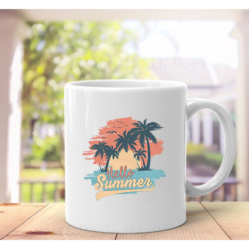 Hello Summer Mug, Travel Summer Funny, Mug Summer - 3.jpg