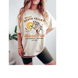 death valley national park shirt, retro comfort colors tshirt, trendy boho california nevada vintage graphic tee, road t