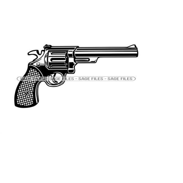 Revolver 5 SVG, Revolver SVG, Gun SVG, Pistol Svg, Weapon Sv - Inspire ...