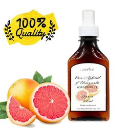Organic Pure Grapefruit Hydrosol( Hydrolate) Flower Water plant therapy.