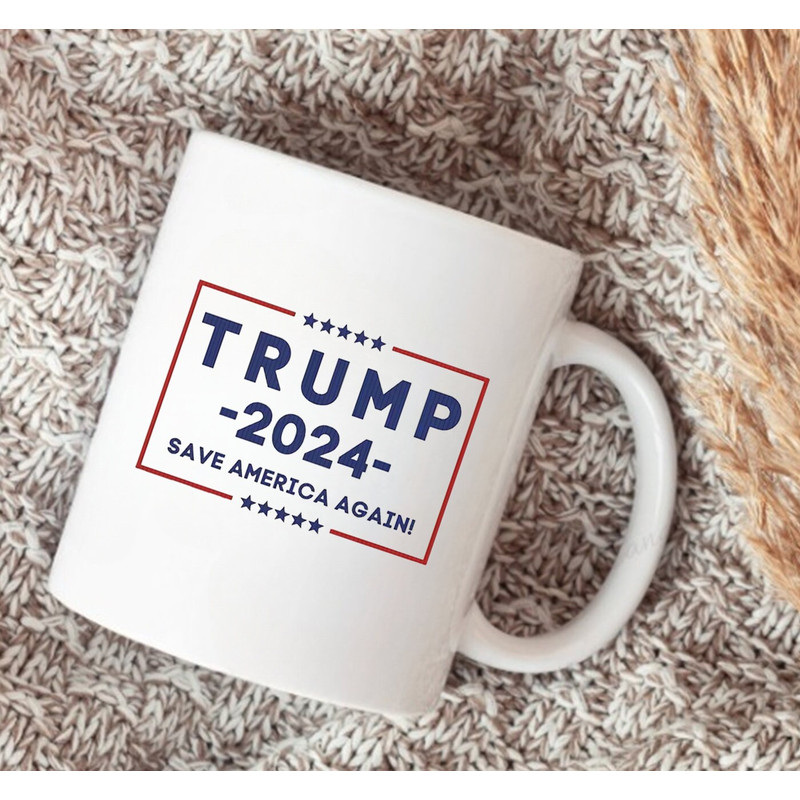 TRUMP 2024 Save America Again Mug, Donald Trump Mug - 3.jpg