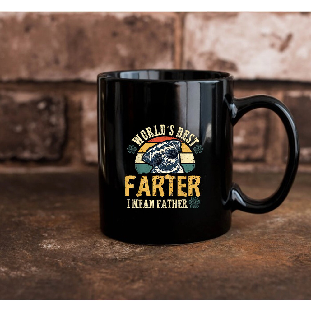 World Best Farther I Mean Father Best Dad Ever Cool Dog Mens Mug - 2.jpg