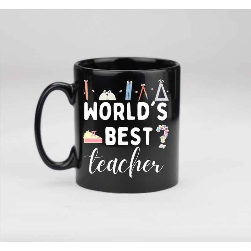 World's Best Teacher Mug, Coffee Mug, Gift For Teacher, Back To School Mug - 3.jpg