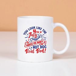 you look like the 4th of july, makes me want a hot dog real bad