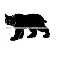 lynx svg, wild cat svg, lynx clipart, lynx files for cricut, lynx cut files for silhouette, png, dxf
