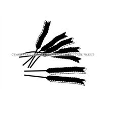 wheat 3 svg, wheat svg, grain svg, wheat clipart, wheat files for cricut, wheat cut files for silhouette, png, dxf