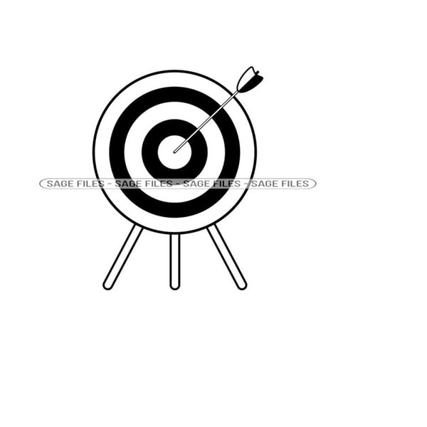 Archery 2 SVG, Archery Svg, Archery Target SVG, Bullseye Svg - Inspire ...