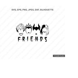 halloween svg, evil queen svg, ursula svg,  maleficent svg, cruella svg, cricut, silhouette cut files