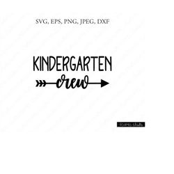 hello kindergarten svg, hello kindergarten, kindergarten crew svg, hello kindergarten clipart, svg files, cricut, silhou