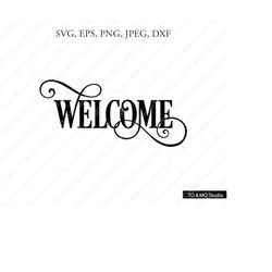 welcome svg, welcome sign svg, welcome, welcome clipart,sign svg, cricut, silhouette cut file