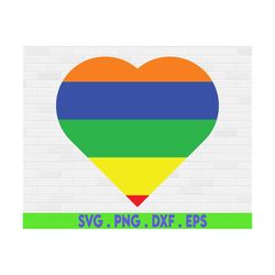 rainbow heart svg, human rights svg, clipart, gay pride lgbt lesbian, outlines. heart, rainbow svg, equality love valent