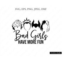 halloween villains svg, ursula svg, maleficent svg, halloween svg, evil queen svg, cruella svg, sanderson svg, cricut, s