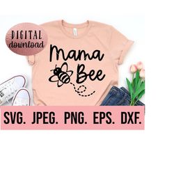 mama bee svg - birthday bee svg - 1st birthday shirt - digital download - family birthday - bee theme svg - bee day shir