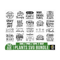 plant svg bundle, plant lover svg bundle, plant svg, plant quotes svg, houseplant svg, plant mom svg, funny plant quote,