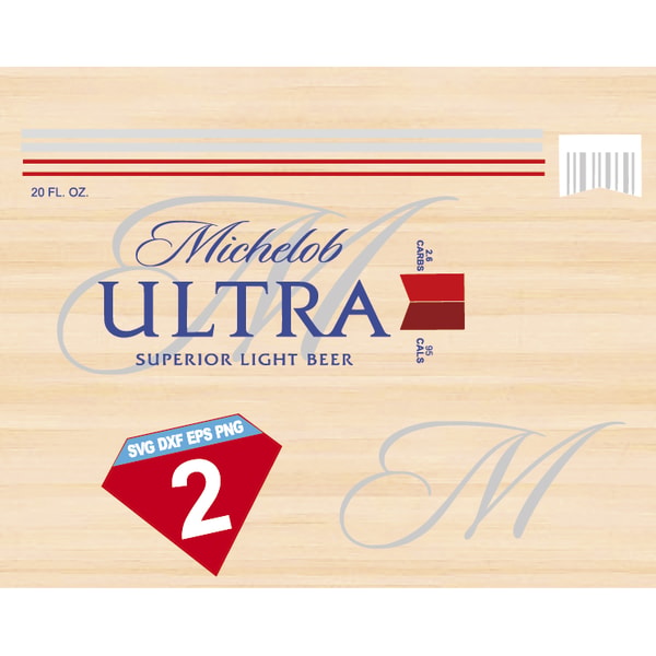 Ultra Beer Sticker Michelob Ultra SVG, Beer SVG, Michelob Ultra Logo svg - Inspire Uplift