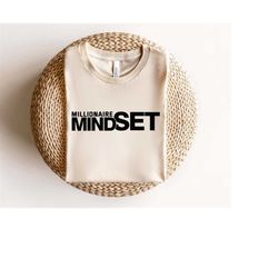 millionaire mindset svg, success svg, hustler svg, empowered women svg, good vibes svg, girl boss svg, grind svg, humble