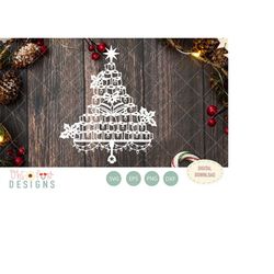 toilet paper christmas tree paper cut, svg file,  digital download only, christmas paper cut, quarantine pandemic paper