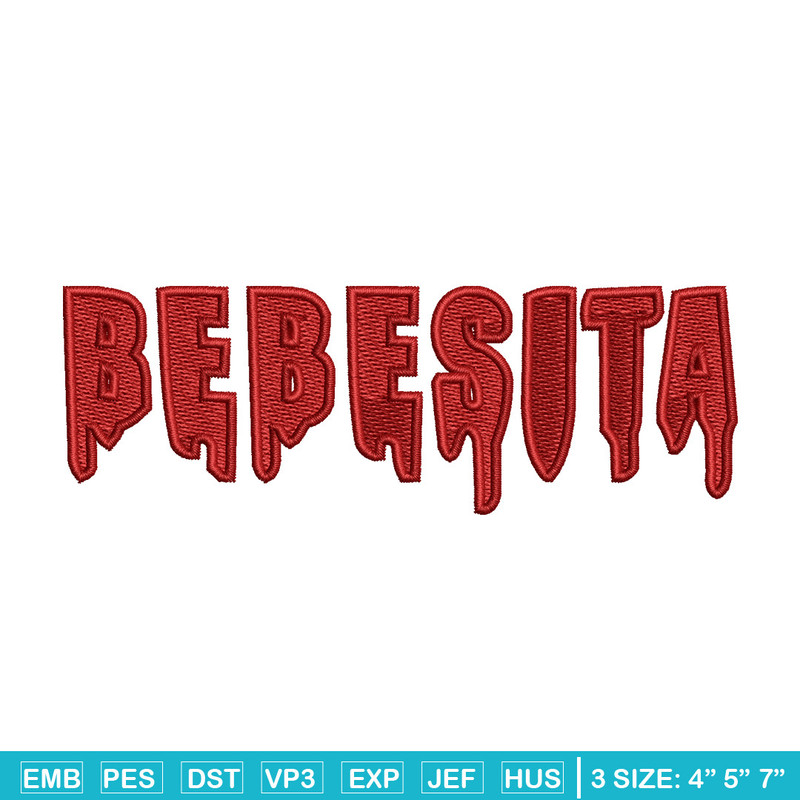 Bebesita embroidery design, Logo embroidery, Embroidery file, Embroidery shirt, Emb design, Digital download.jpg