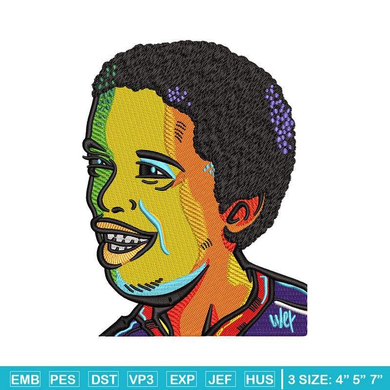 Black boy smile embroidery design, Logo embroidery, Embroidery file, Embroidery shirt, Emb design, Digital download.jpg