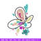 Butterfly color embroidery design, Butterfly embroidery, Embroidery file, Embroidery shirt, Emb design, Digital download.jpg
