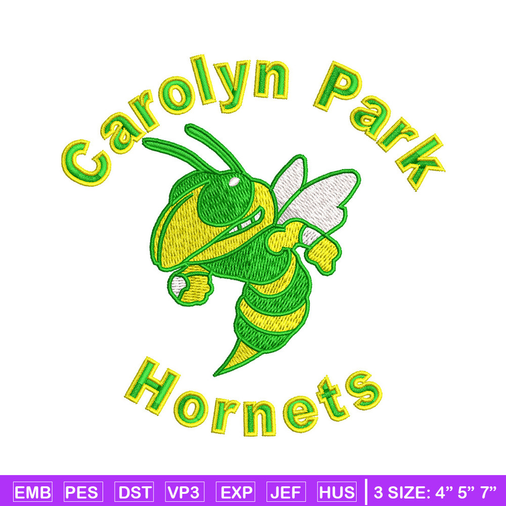 Caroiyn park embroidery design, Logo embroidery, Embroidery file, Embroidery shirt, Emb design, Digital download.jpg